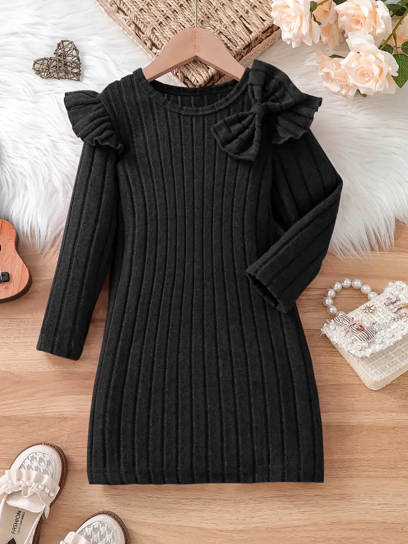 Little Girls Bow Knot Dress