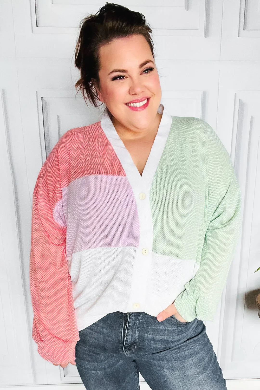 Cozy up coral and sage