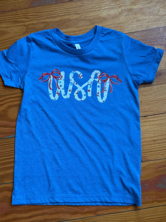 Ribbon USA T-shirt