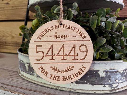 Zip Code Ornament