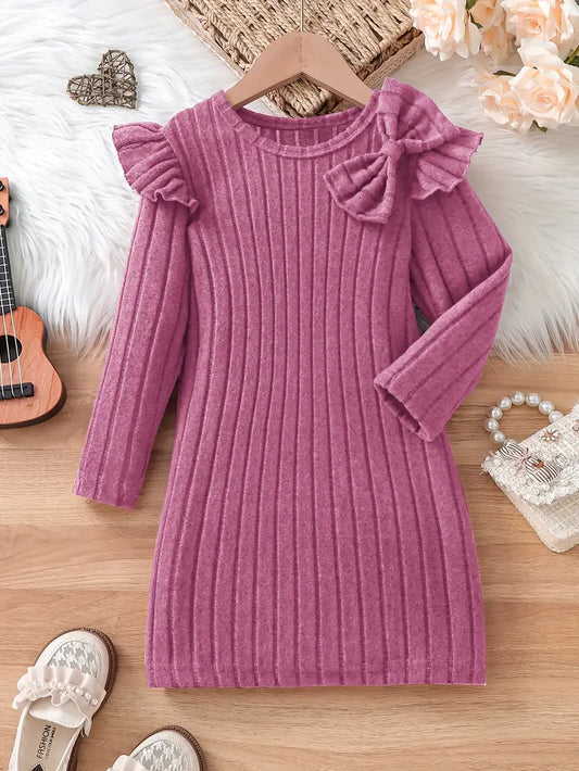 Little Girls Bow Knot Dress