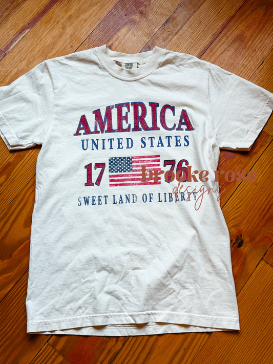 America 1776 tshirt