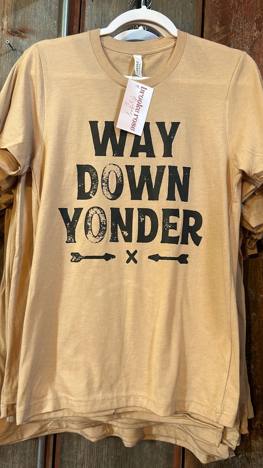 way down yonder