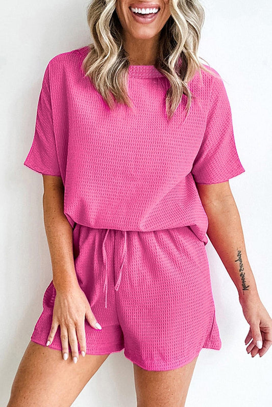 PINK SHORTS SET