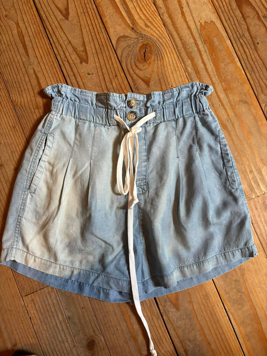 Chambray Shorts
