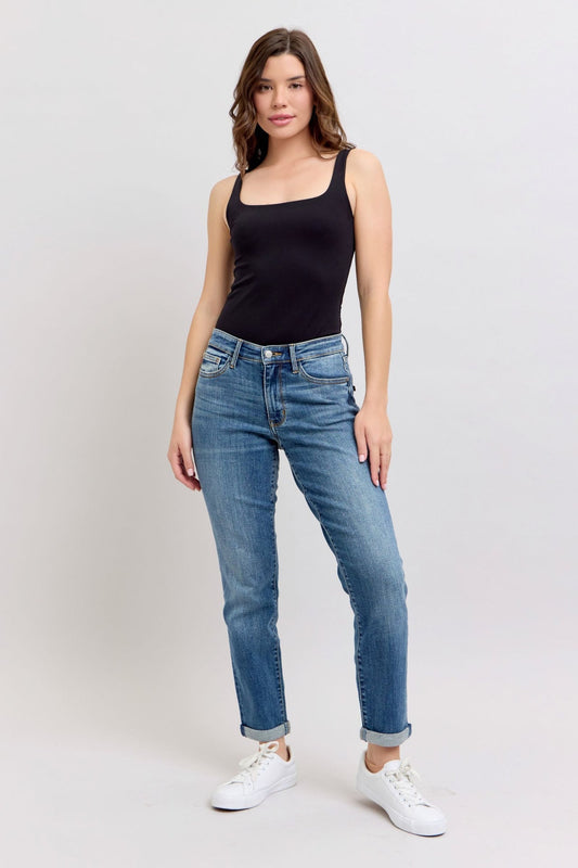 JB Vintage Wash Non destroy Boyfriend