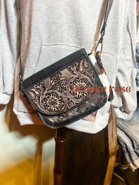 Wiggly Hand-Tooled Bags