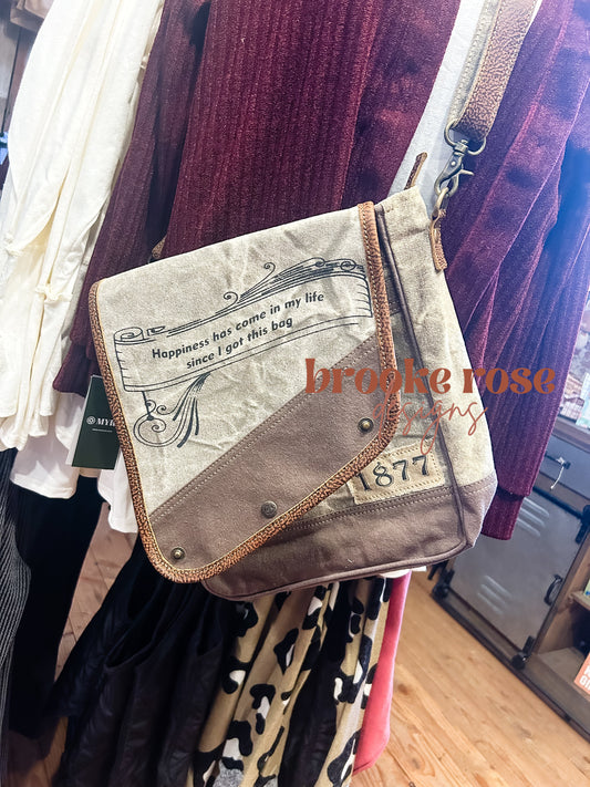 1877 Vintage Look Shoulder Bag