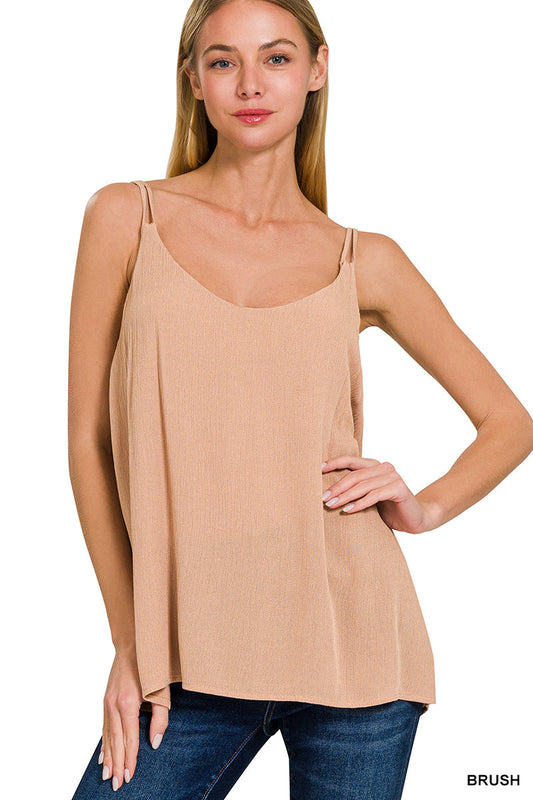 Brush Double Strap Cami