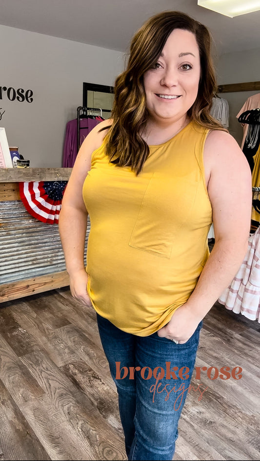 Round Neck Tank